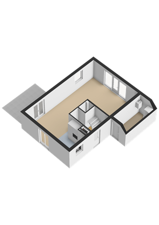 Floorplan - Nieuwesluisweg 1-101, 4511 RG Breskens